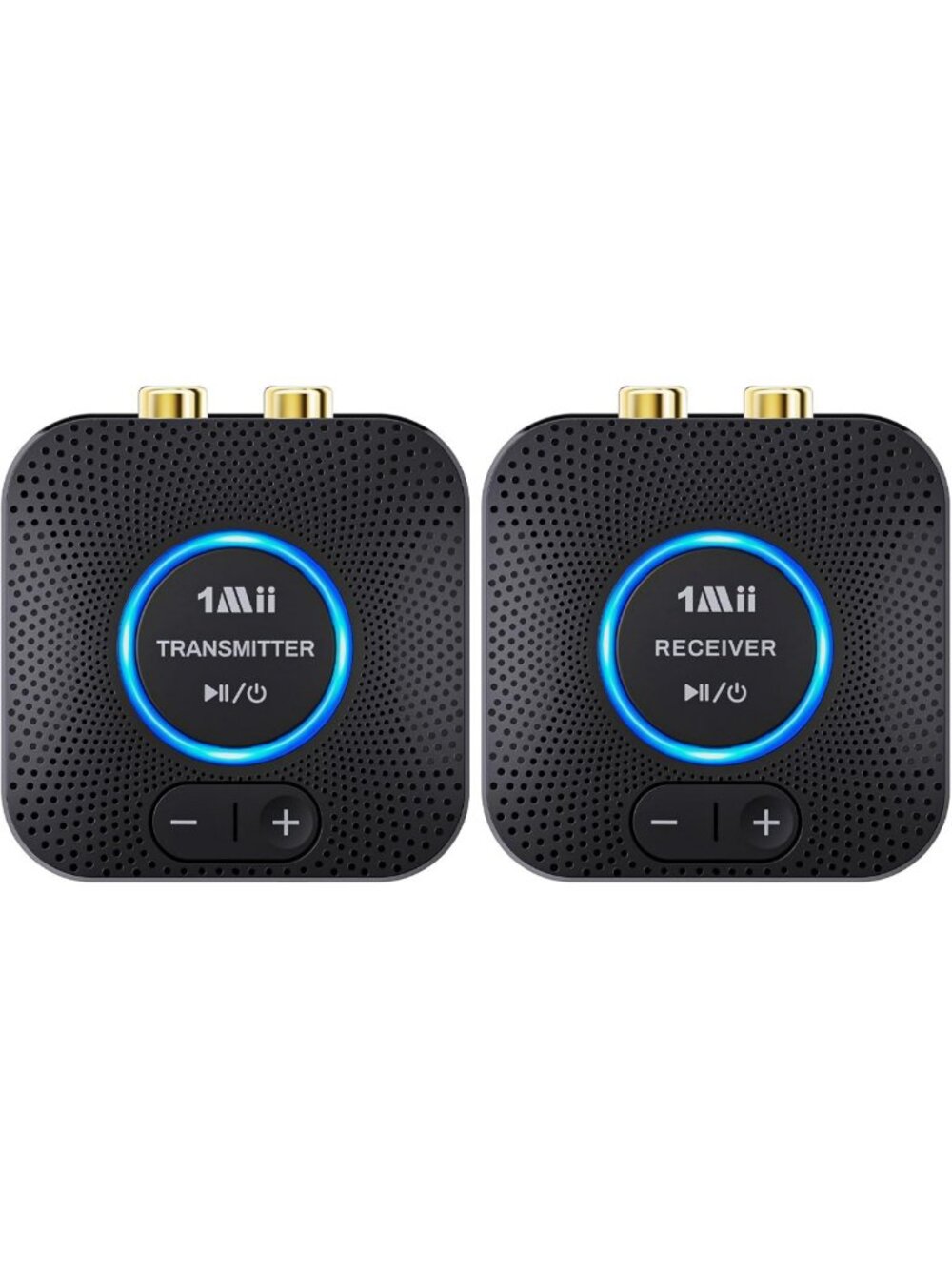 Wireless Audio Transmitter Receiver Set, Long Range 262Ft, Low Latency, AUX RCA